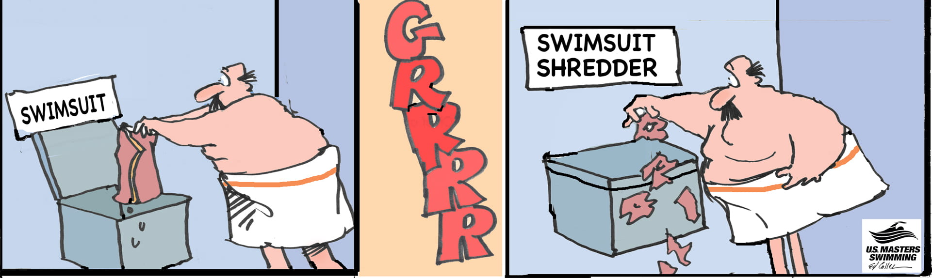 Swimsuit Shredder Graphic